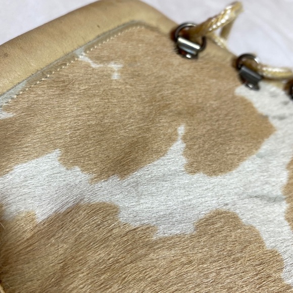 Vintage Donald J Pilner Cow Hide Leather Heeled Booties - Picture 5 of 6